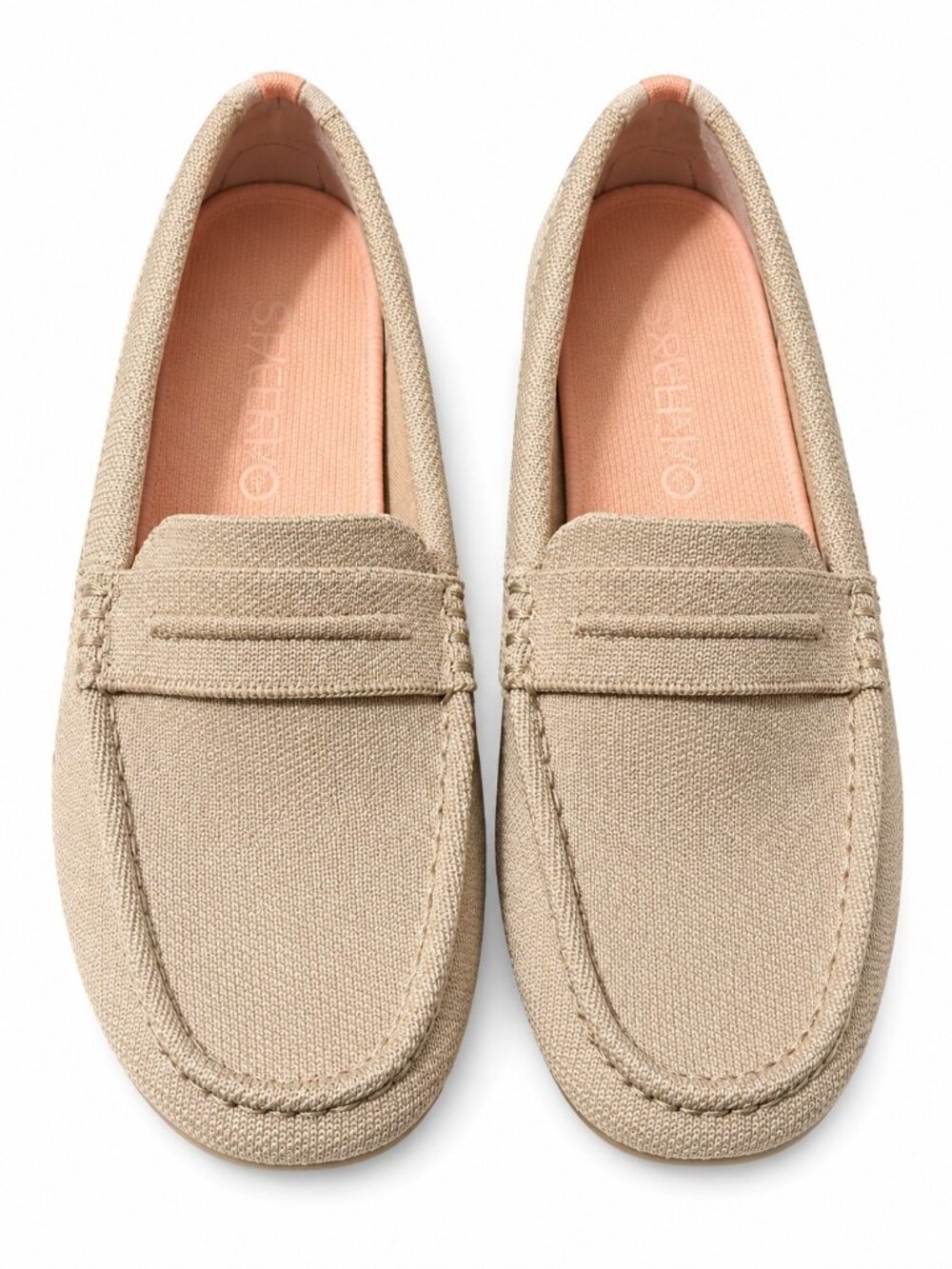 Rothys Womens The Driver Knit Loafers Size 6.5 Sesame